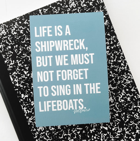 Sing in the Lifeboats