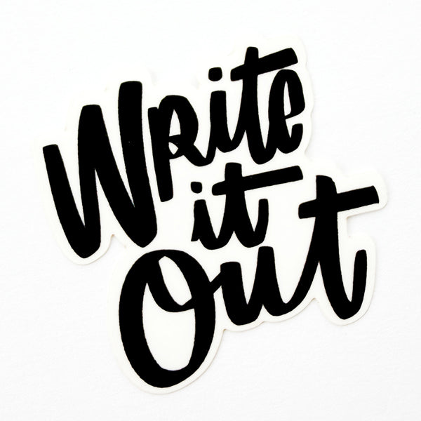 Write it Out