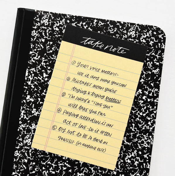 Take Note – The Shiny Bits