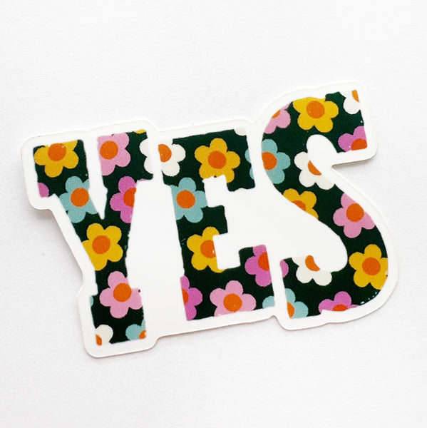 Yes Sticker – The Shiny Bits