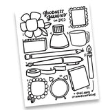 Goodness Gathered Wall Chart (Digital)