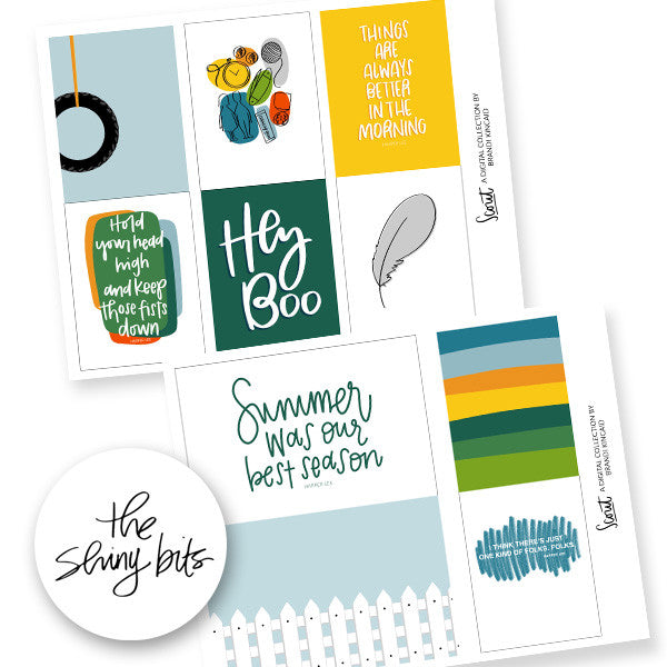 Scout Digital Journal Cards